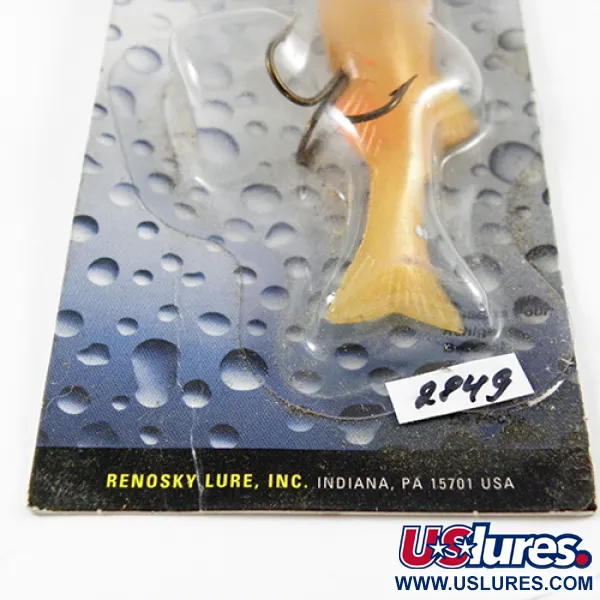 Renosky Sonic Swing Minnow Hybride Spinner, Goud, 7g, Spinnerblad, #2849