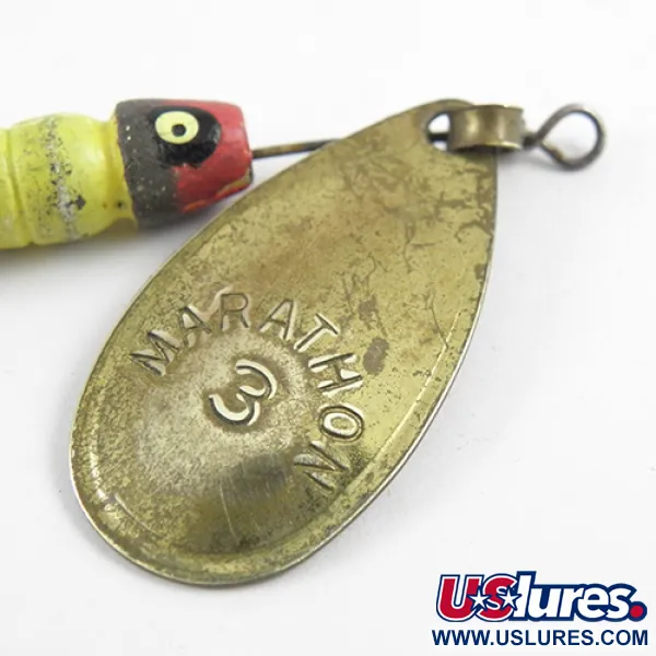 Marathon 3 Spinner, Messing, 5,5g, Eekhoornstaart, #2873