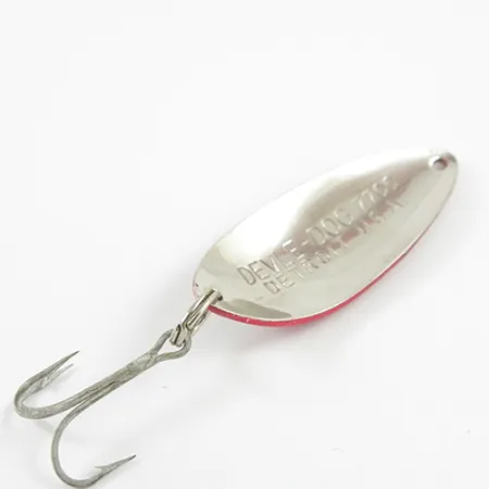 Eppinger Dardevle Devle Dog 7700 Lepel, Rood-Wit, 14g, #2891