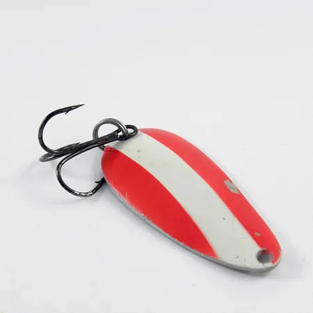 Glen Evans Evans Lepel, Rood / Wit / Nikkel, 21g, #2907