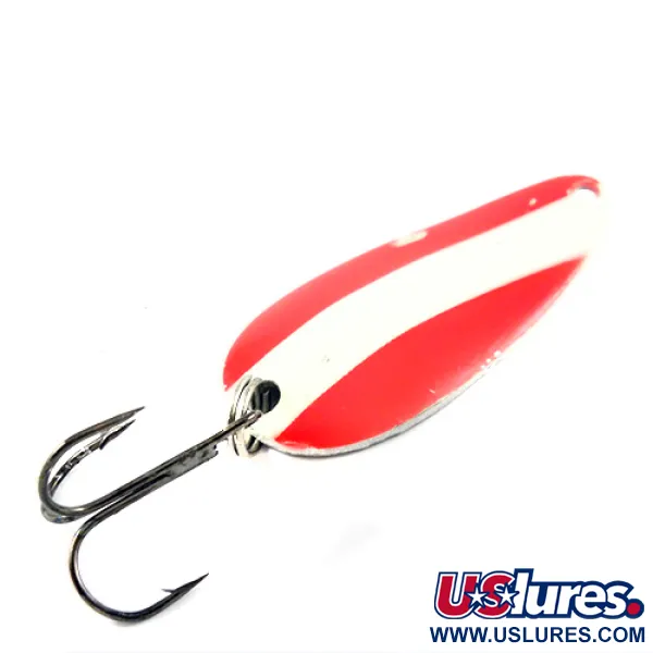 Glen Evans Evans Lepel, Rood / Wit / Nikkel, 21g, #2907