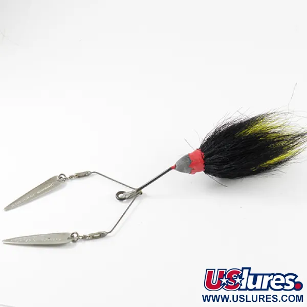 Jamison Shannon Persuader Twin Spinner, Nikkel, 18g, Bucktail, #2910