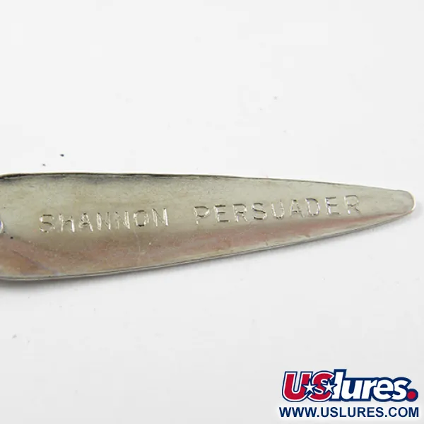 Jamison Shannon Persuader Twin Spinner, Nikkel, 18g, Bucktail, #2910