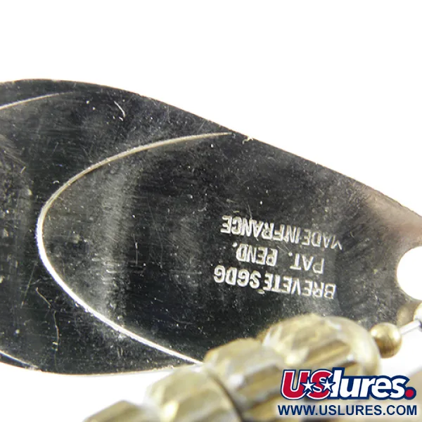 Marathon Valse Spinner, Zilver/Messing, 12g, Dubbel Blad, #2911