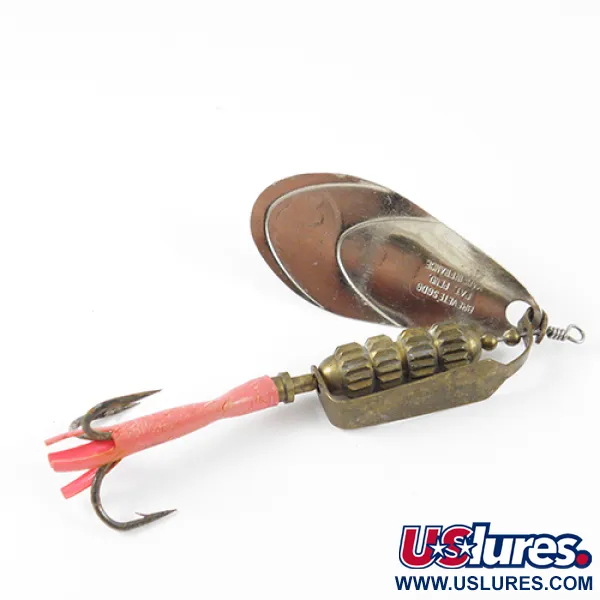 Marathon Valse Spinner, Zilver/Messing, 12g, Dubbel Blad, #2911