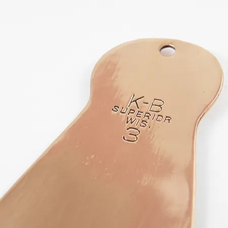 K-B Bait K-B Spoon 3 Lepel, Koper, 25g, Vintage USA, #2912