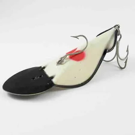 Buck Perry Spoonplug, Wit/Zwart, 28g, Structuurvissen, #2914