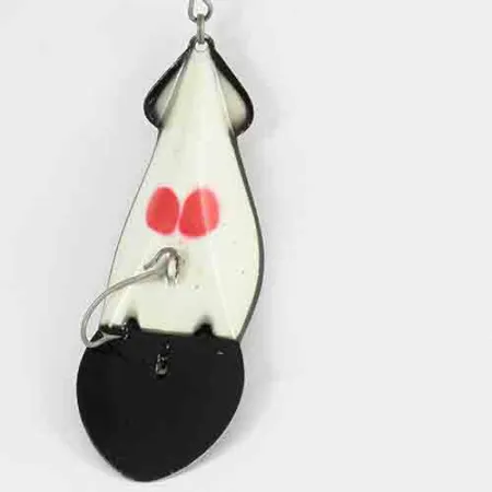 Buck Perry Spoonplug, Wit/Zwart, 28g, Structuurvissen, #2914