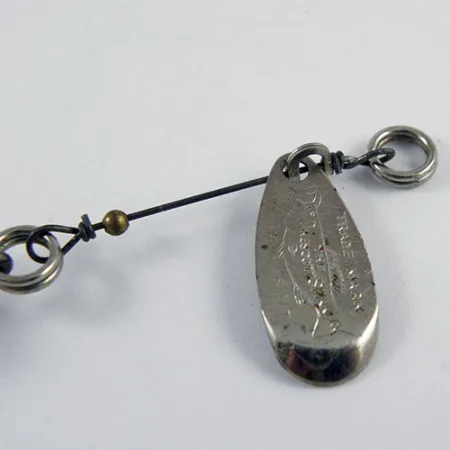 Prescott Spinner Spinner, Nikkel, 4g, Curly Tail Grub, #2933