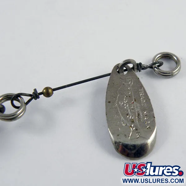 Prescott Spinner Spinner, Nikkel, 4g, Curly Tail Grub, #2933