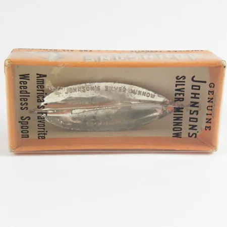 Johnson Silver Minnow Anti-wier Lepel, Silver, 5g, Verzilverd, #2934