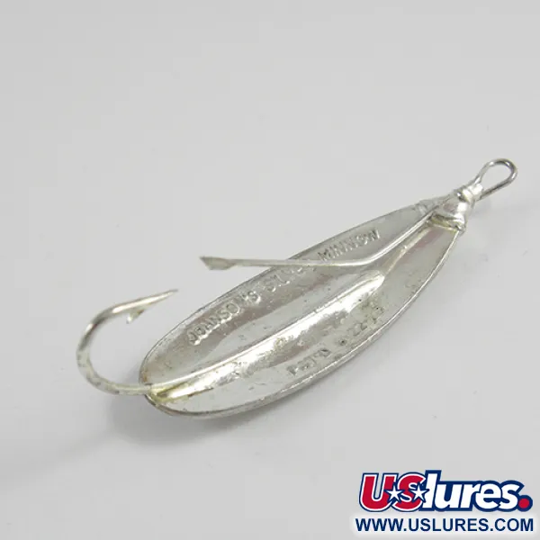 Johnson Silver Minnow Lepel, Zilver, 6g, Wierbeschermer, #2946