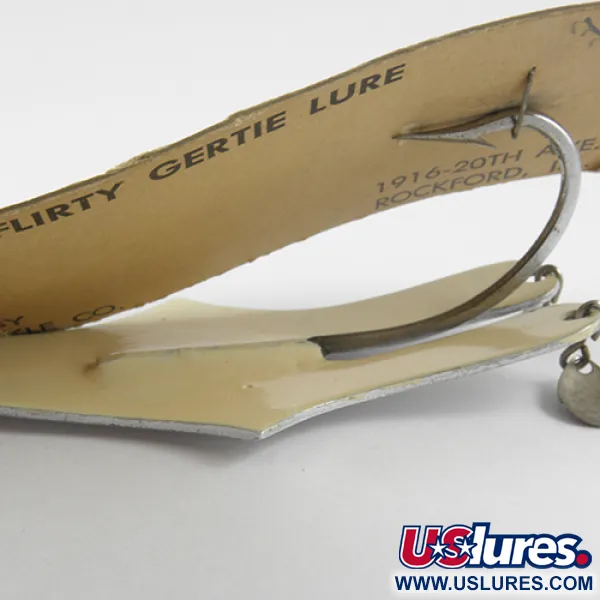 Weedless Flirty Gertie Lepel, Nikkel / Rood, 21g, Wierloos, #2961