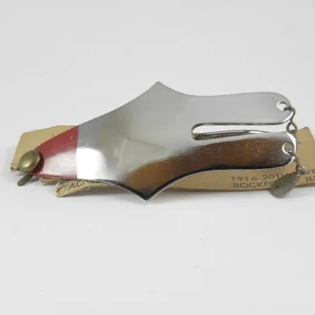 Weedless Flirty Gertie Lepel, Nikkel / Rood, 21g, Wierloos, #2961