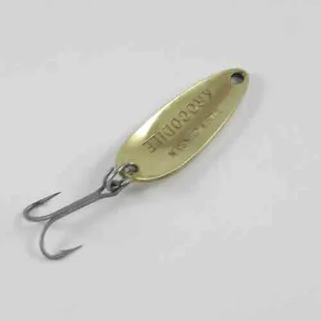 Luhr Jensen Krocodile Lepel, Gehamerd messing, 9g, #2964
