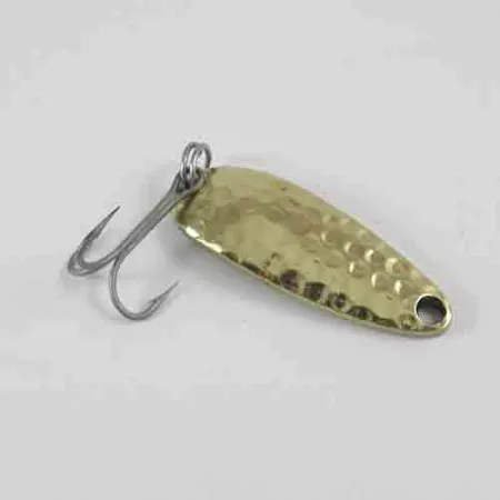 Luhr Jensen Krocodile Lepel, Gehamerd messing, 9g, #2964