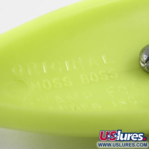 Swamp Fox Weedless Original Moss Boss, Chartreuse, 8,5g, Lepel, #2968