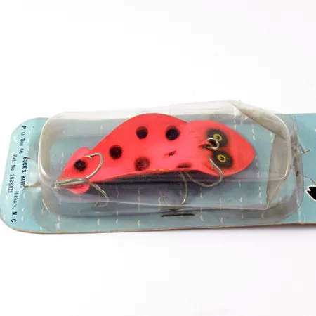 Buck Perry Spoonplug Series 200 Lepel, Rood / Zwart, 17g, #2978