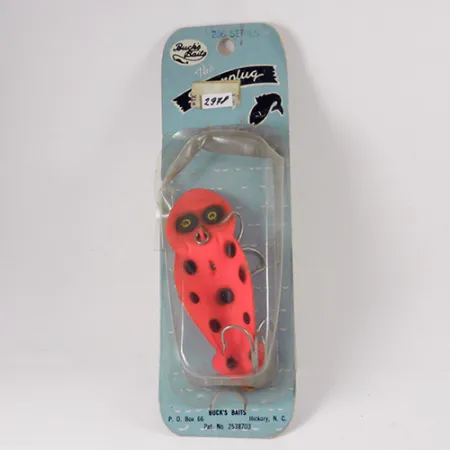 Buck Perry Spoonplug Series 200 Lepel, Rood / Zwart, 17g, #2978