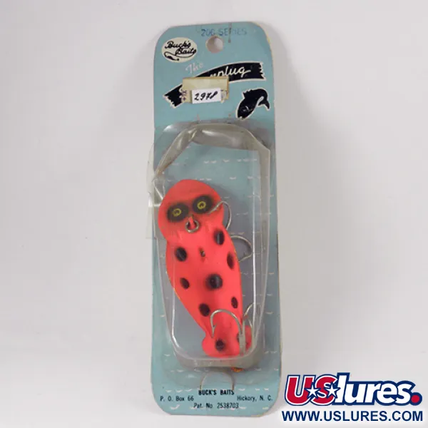 Buck Perry Spoonplug Series 200 Lepel, Rood / Zwart, 17g, #2978