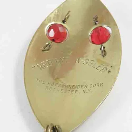 Hofschneider Red Eye Wiggler Lepel, Messing, 21g, Facetkralen, #2994