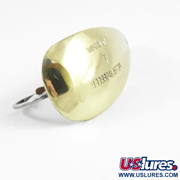 Miller Weedless Wobbler Lepel, Goud, 14g, Wierbeschermer, #2995