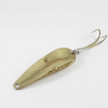 Katch King Weedless Lepel, Gehamerd messing, 10g, wierloos, #2996