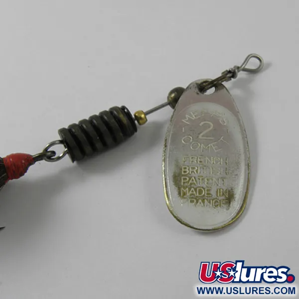 Mepps Comet 2 Spinner, Nikkel, 4.5g, Eekhoornstaart, #3005