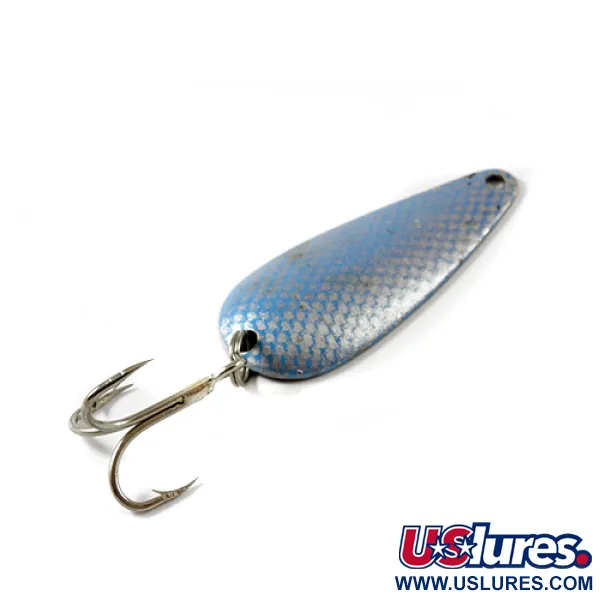 Marathon Lepel, Blauw / Nikkel, 9g, Klassiek Schubbenpatroon, #3015