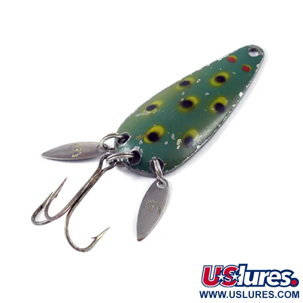 Marathon Marathon Lepel, Frog (Groen/Geel/Nikkel), 12g, #3016