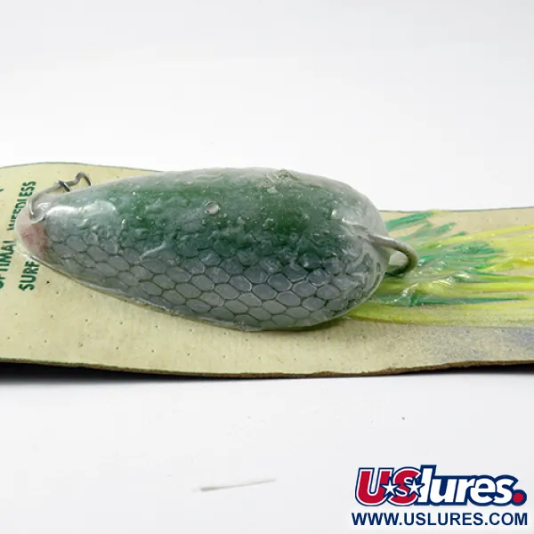 Hydro Lures Weedless Hydro Spoon, Green / Red / Yellow, 17g, #3017