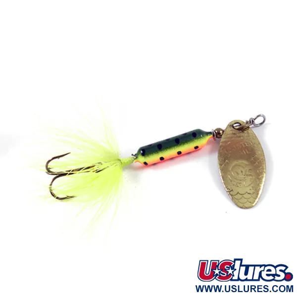 Worden’s Original Rooster Tail Spinner, Fire Tiger, 7g, In-Line, #3020