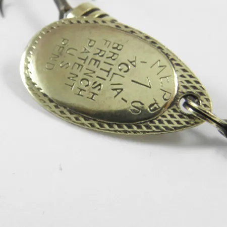 Mepps Aglia 1 Spinner, Messing, 3.5g, Klassiek Ontwerp, #3028