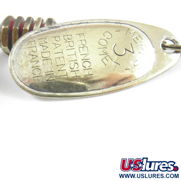 Mepps Comet 3 Dressed Spinner, Messing, 6.5g, Eekhoornhaar, #3030