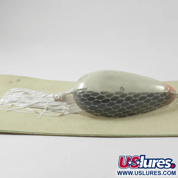 Hydro Lures Weedless Hydro Spoon, Wit/Grijs/Rood, 14g, Anti-wier, #3039