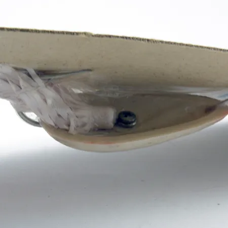 Hydro Lures Weedless Hydro Spoon, Wit/Grijs/Rood, 14g, Anti-wier, #3039