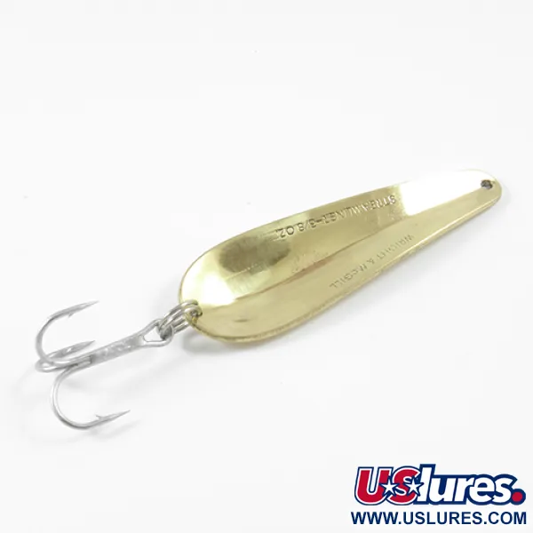 Wright & McGill Streamliner Lepel, Goud, 11g, Verguld, #3056