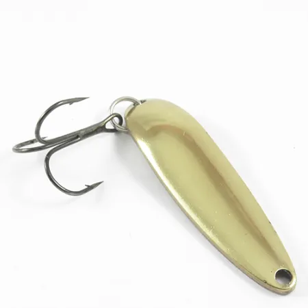 Luhr Jensen Krocodile Die #4 Lepel, Messing, 21g, Vintage, #3072