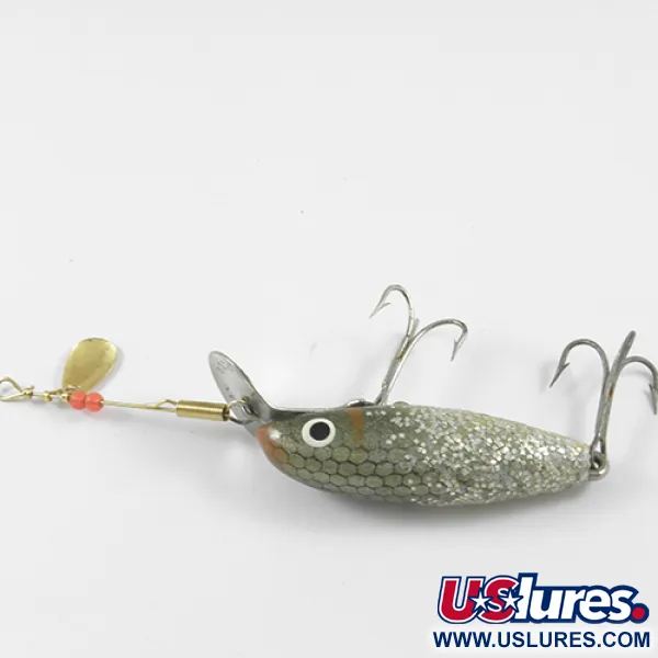 Suick Cisco Kid Kunstaas, Natuurlijk / Glitter, 6.5g, Metalen Lip, #3077