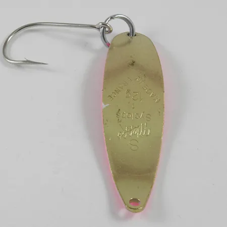 Mepps Syclops 1 Lepel, Roze/Messing, 12g, Enkele Haak, #3097