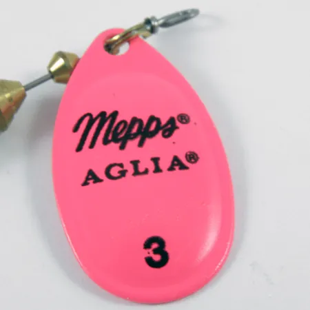 Mepps Aglia Hot Pink 3 Spinner, Fluorescerend roze, 7g, #3106