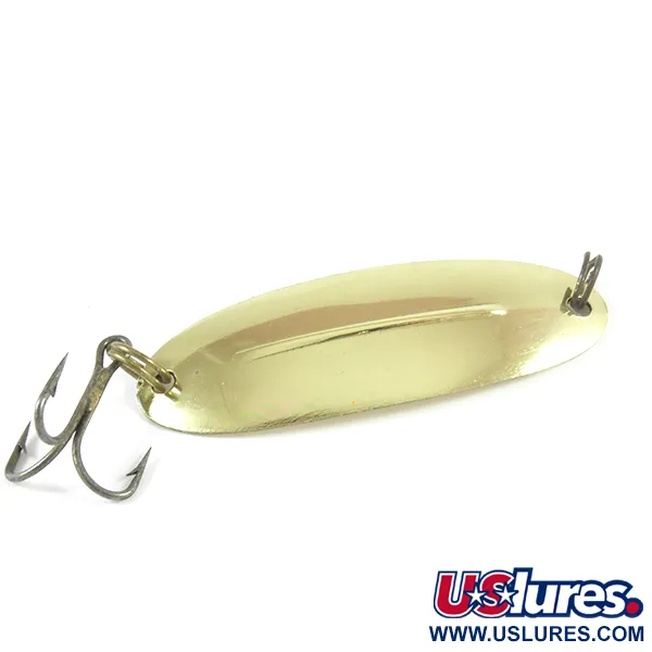 Williams Wabler W50 Lepel, Goud, 14g, Stabiliserende ribbe, #3118