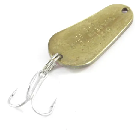 Boyle's Sunbeam Delux Wobbler Lepel, Rood/Wit/Messing, 9.5g, #3122