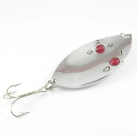 Compac Red Eye Wigglers Lepel, Nikkel / Rode Ogen, 28g, #3128