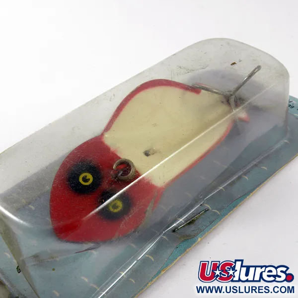 Buck Perry Spoonplug 200 Series Lepel, Rood / Wit, 17g, #3142