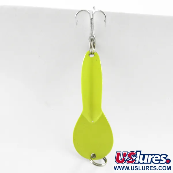 Acme Dazzler #2 Lepel, Geel / Nikkel, 7g, Vintage, #3143