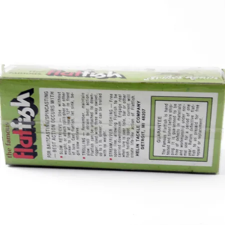 Helin Tackle FlatFish X5 Kunstaas, Rood / Zwart, 5,5g, Vintage, #3148