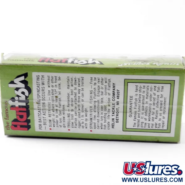 Helin Tackle FlatFish X5 Kunstaas, Rood / Zwart, 5,5g, Vintage, #3148