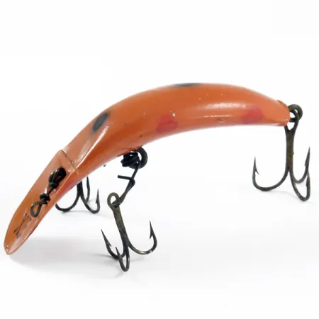 Helin Tackle FlatFish X5 Kunstaas, Rood / Zwart, 5,5g, Vintage, #3148