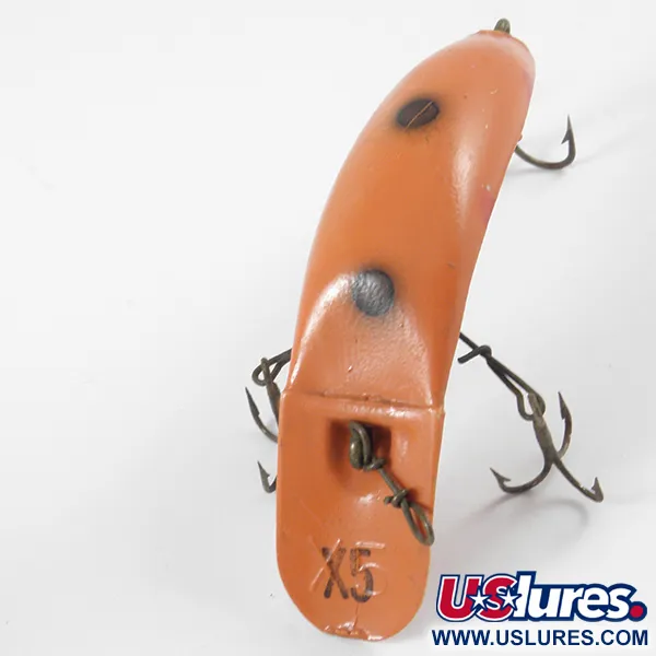 Helin Tackle FlatFish X5 Kunstaas, Rood / Zwart, 5,5g, Vintage, #3148